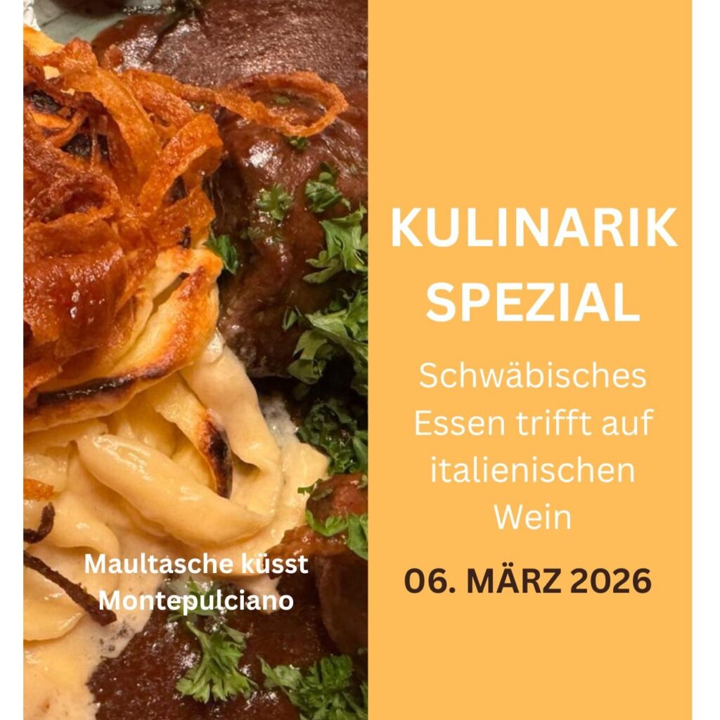 Kulinarik Spezial Schwäbisch 2026