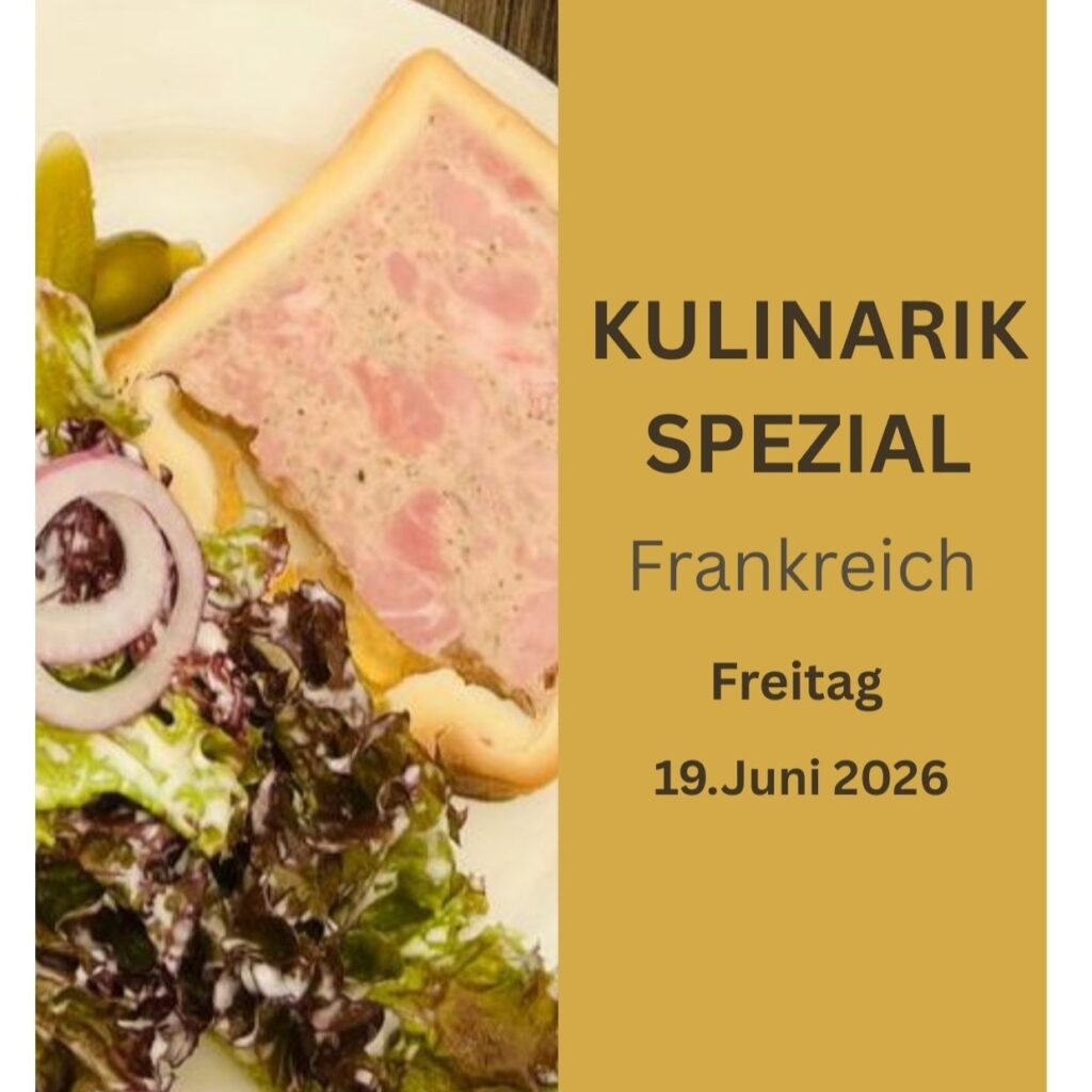 Kulinarik Spezial Frankreich